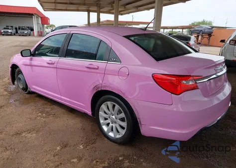 2012 Chrysler 200 Touring из США, поврежденный, VIN 1C3CCBBB5CN288253